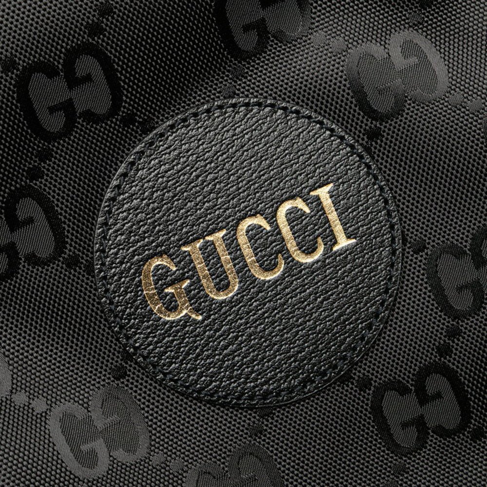 Gucci GG Nylon Off the Grid Tote Bag/Shoulder Bag, 2-Way, 630353, Black, Nylo... - Picture 7 of 10